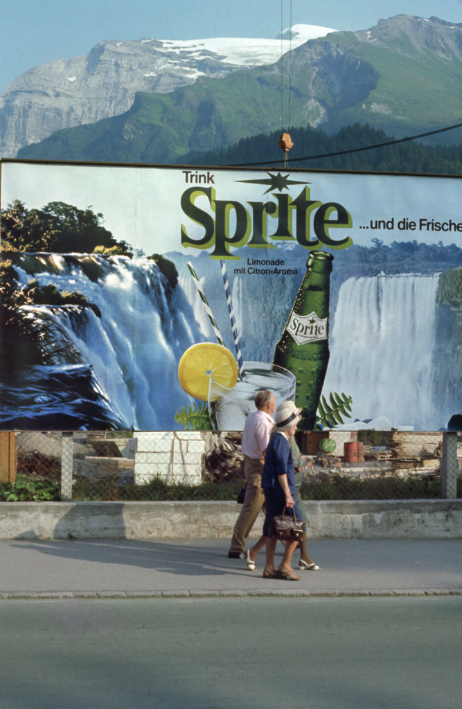 Engelberg, Kodachrome series, 1972, C-print, 21.8×14cm, © Heirs of Luigi Ghirri