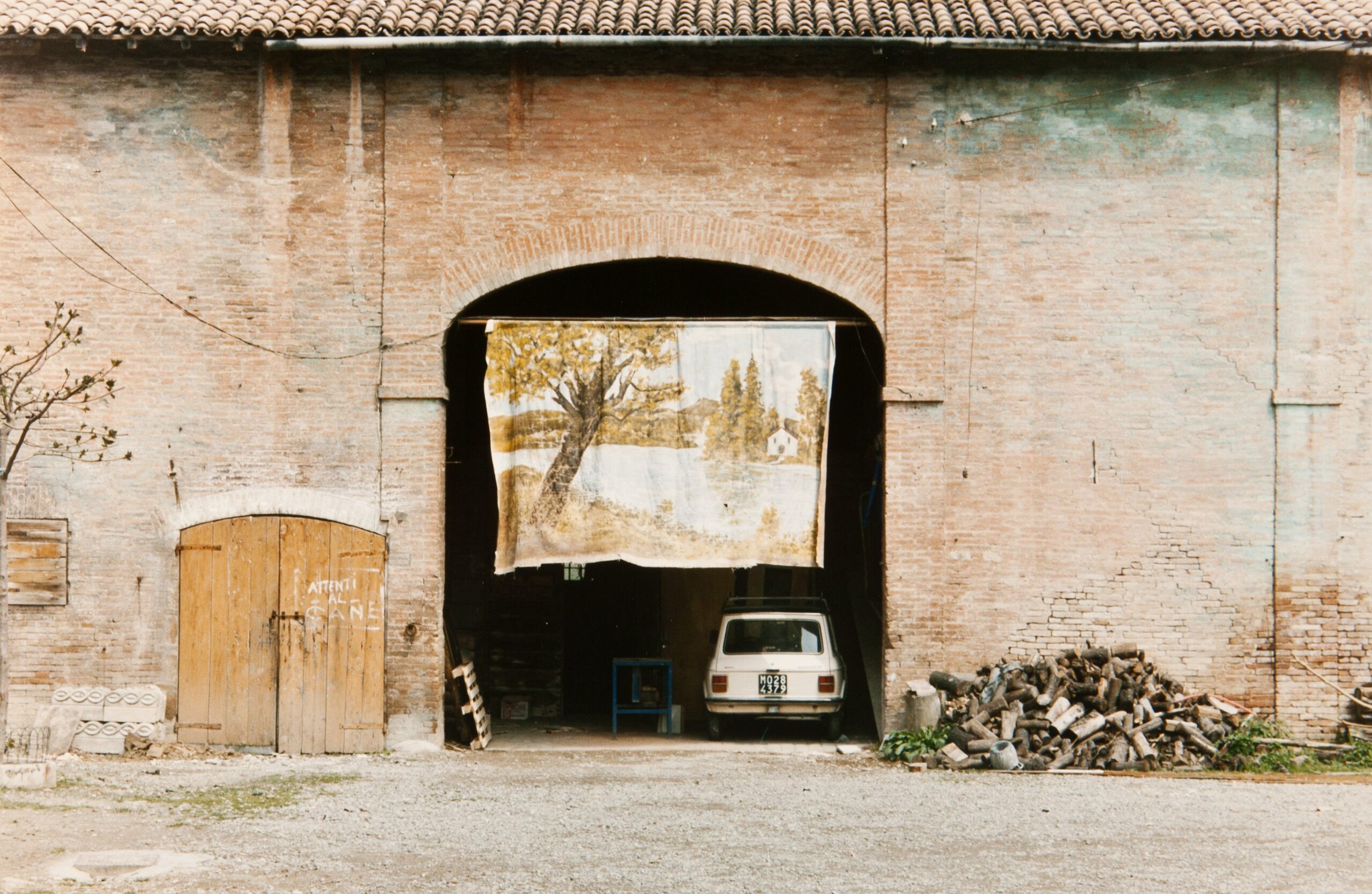 Formigine, The Outline of Clouds series, 1982, C-print, 24.2×36cm © Heirs of Luigi Ghirri