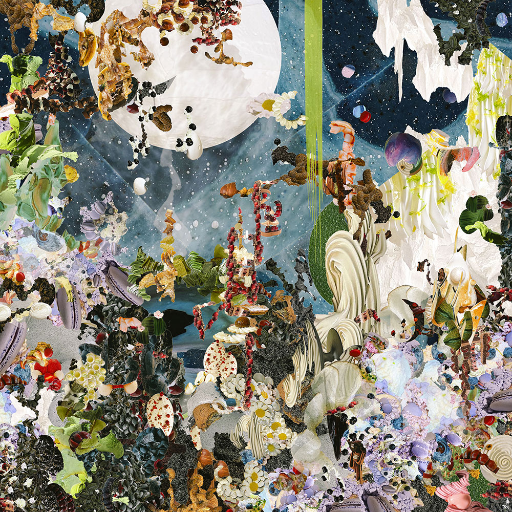 김희정, 〈블루 코스모스 Blue Cosmos〉, 2025, Inkjet print, 90x90cm