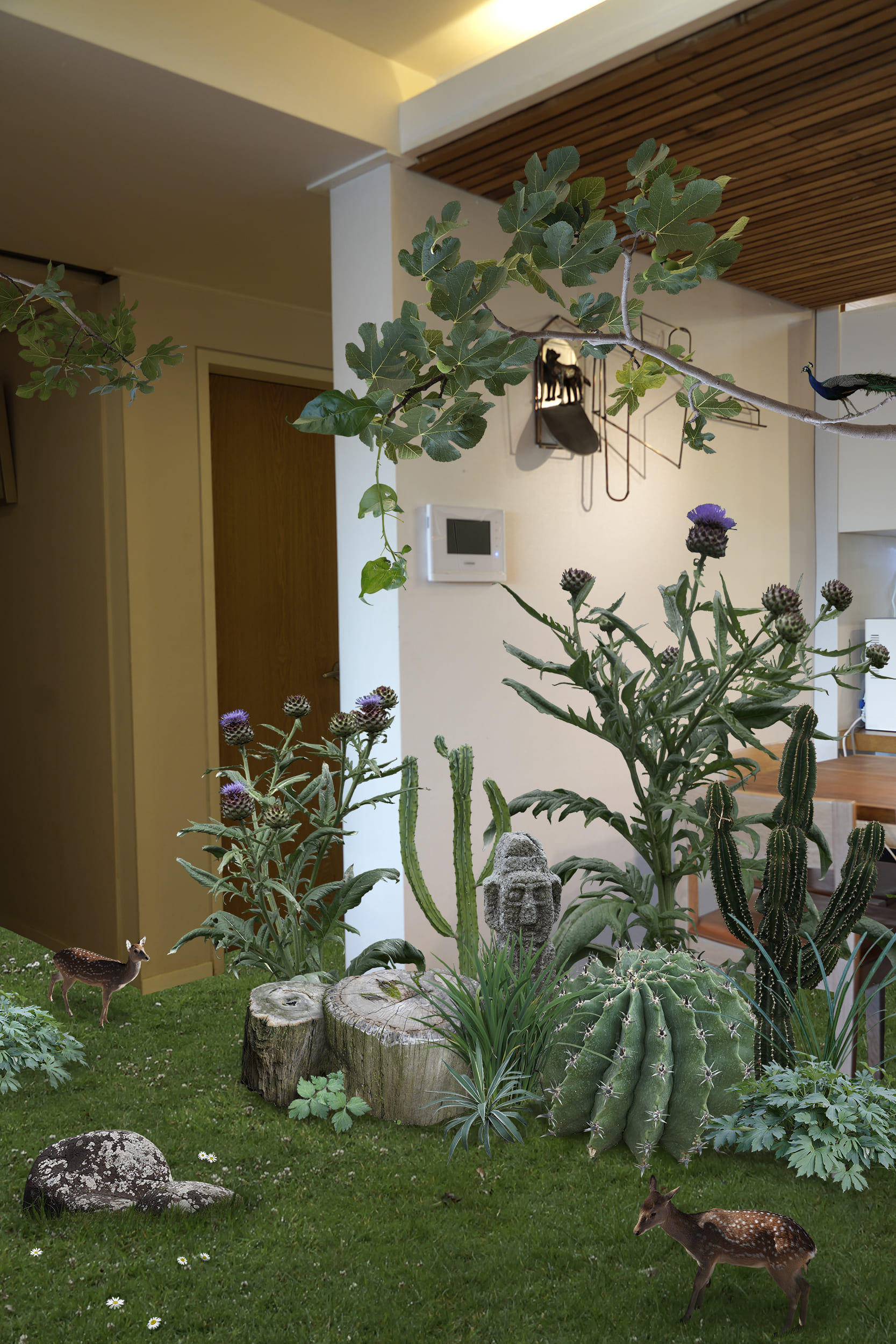 함우성, 〈바람이 흐르는 식탁〉, 2025, Inkjet print, 53x80cm