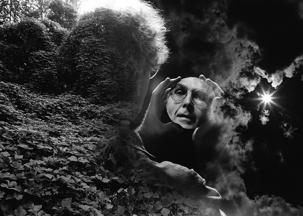 Jerry Uelsmann, Self-Portrait, 1990, Gelatin silver print, 24.3x34.4cm, ⓒThe Estate of Jerry N. Uelsmann