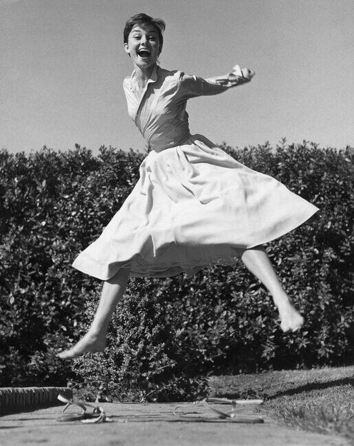 Audrey Hepburn, 1955, © Philippe Halsman/Magnum Photos