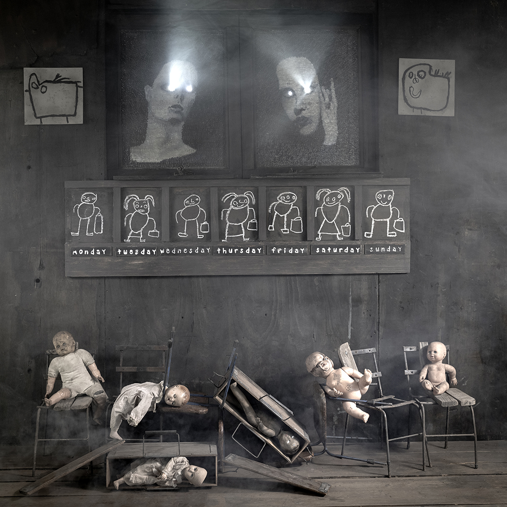 Omnipresent, Spirits and Spaces series, 2022, Inkjet print, 75×75cm, ⓒRoger Ballen